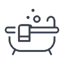 Bathroom fitting icon