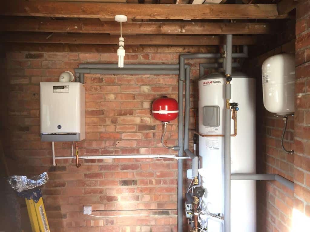 Combi Boiler Conversion with New Unvented Cylinder System